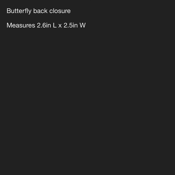 Tabitha Brown x Target Hey Donna Metallic Statement Pin Gold Tone NWT - Picture 6 of 6